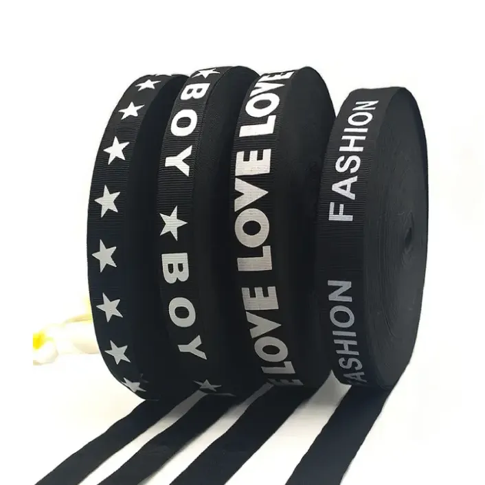 スクリーン印刷されたリボン